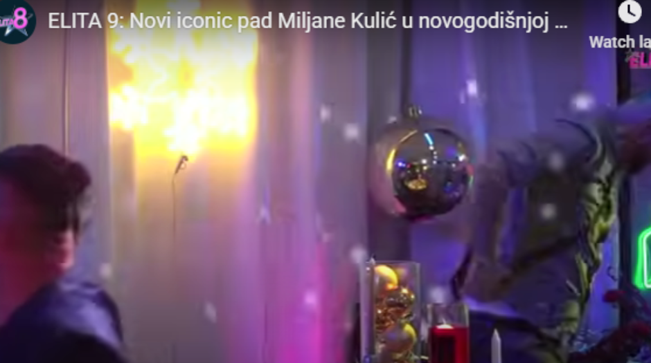 NOVI DOČEK, NOVI PAD MILJANE KULIĆ Janjuš odmah pritrčao u pomoć, pala se kao pokošena 